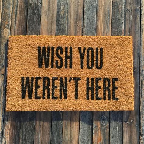 funny welcome mats